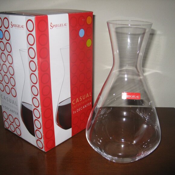 Spiegelau Wine Decanter Carafe Glass, 1L - Picture 2 of 5
